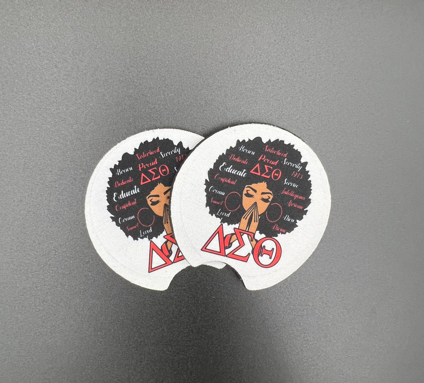 Car Coasters |Ceramic or Neoprene | Set of 2 | Customizable