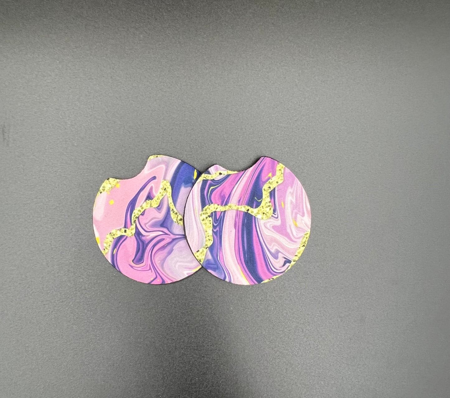 Car Coasters |Ceramic or Neoprene | Set of 2 | Customizable