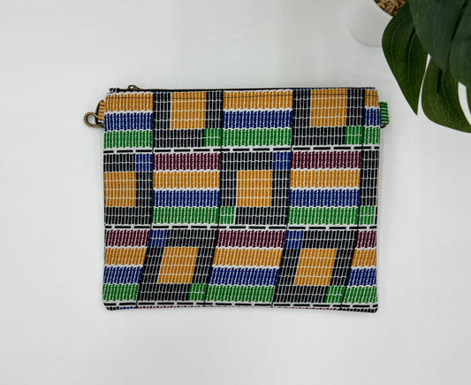 Multicolor Blocks Adjustable Strap Crossbody/Shoulder Handbag