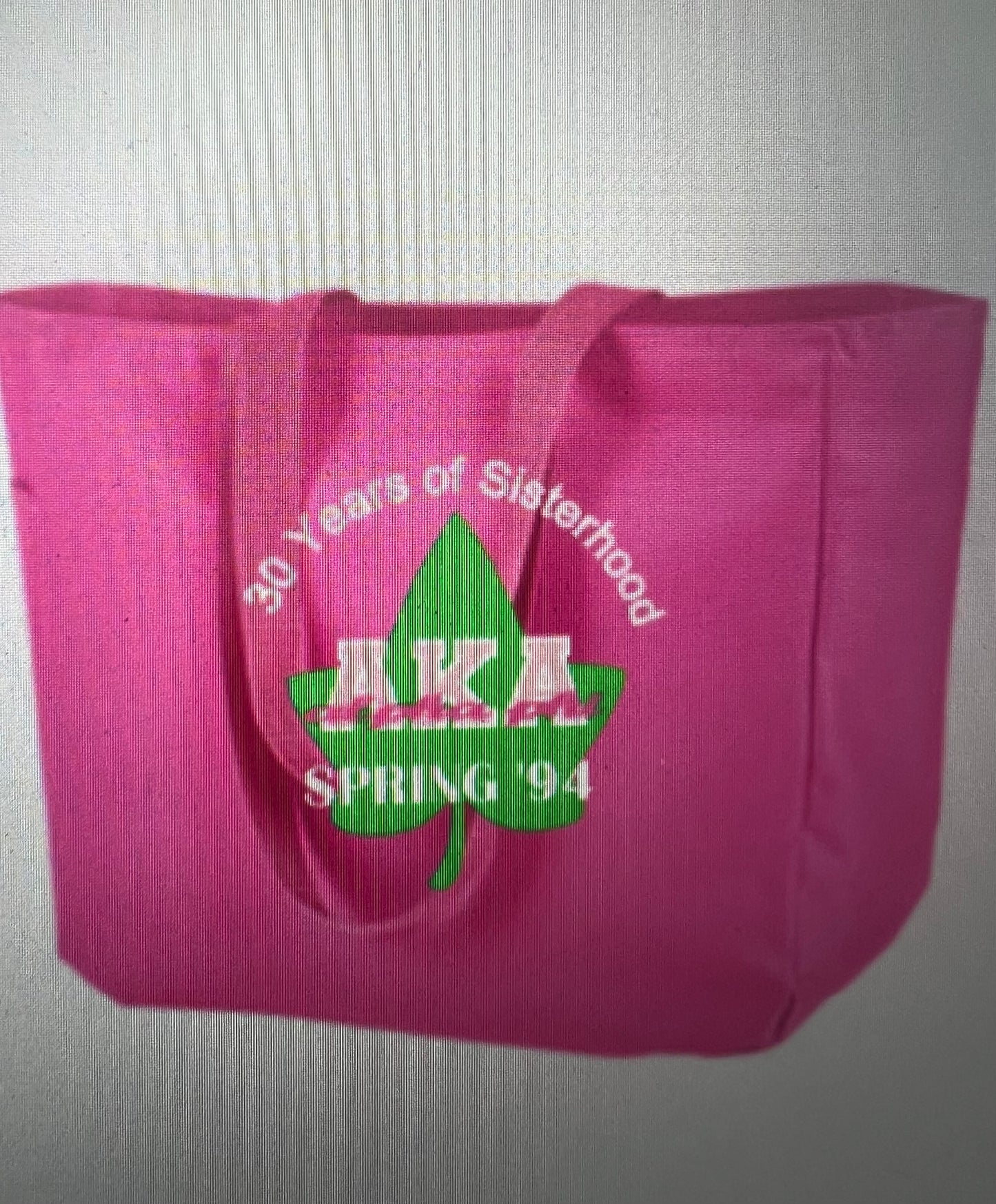 Alpha Phi Chapter of AKA 30th Anniversary Tote Bag