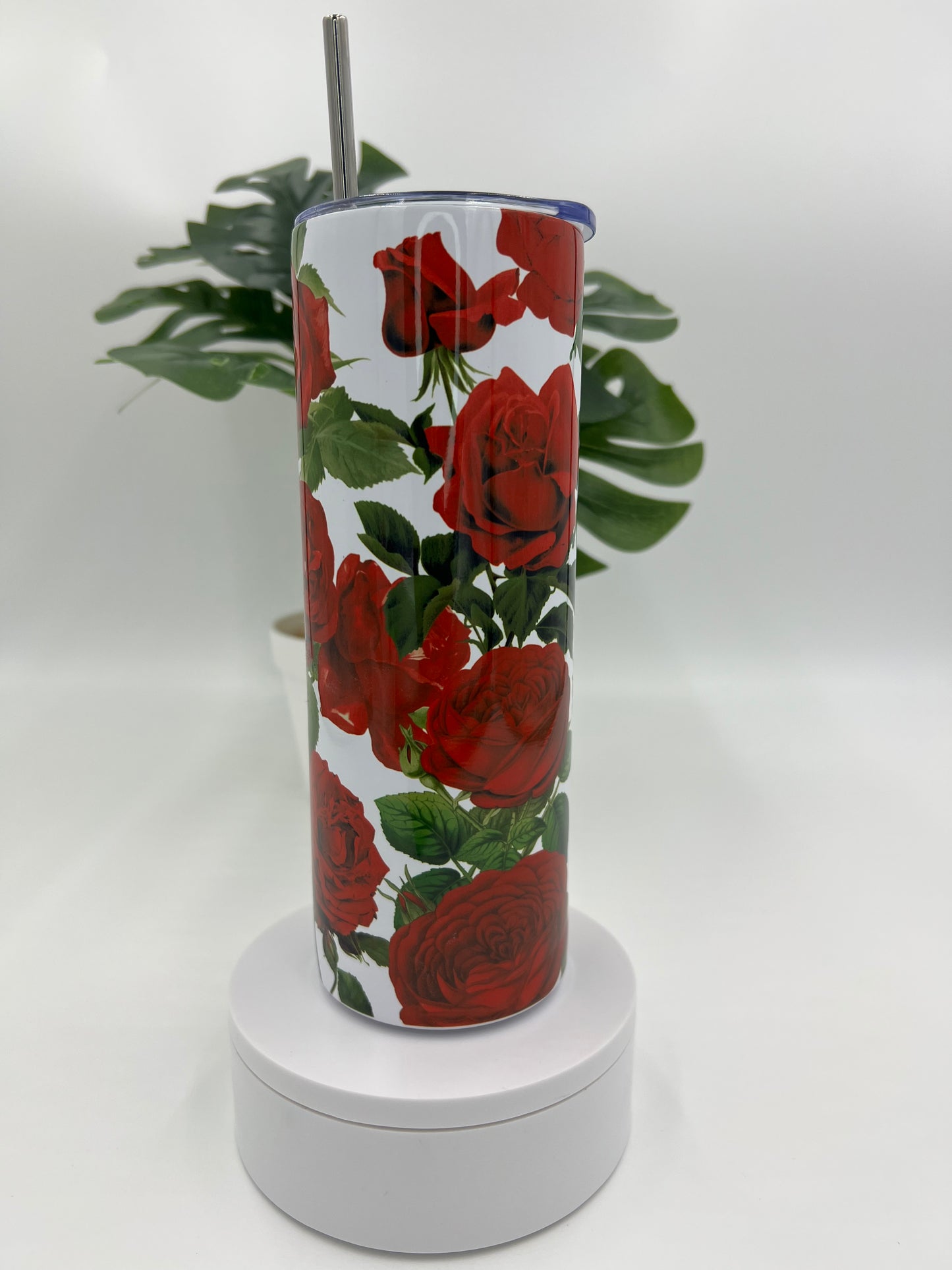 20 oz Skinny Tumbler - Floral Designs