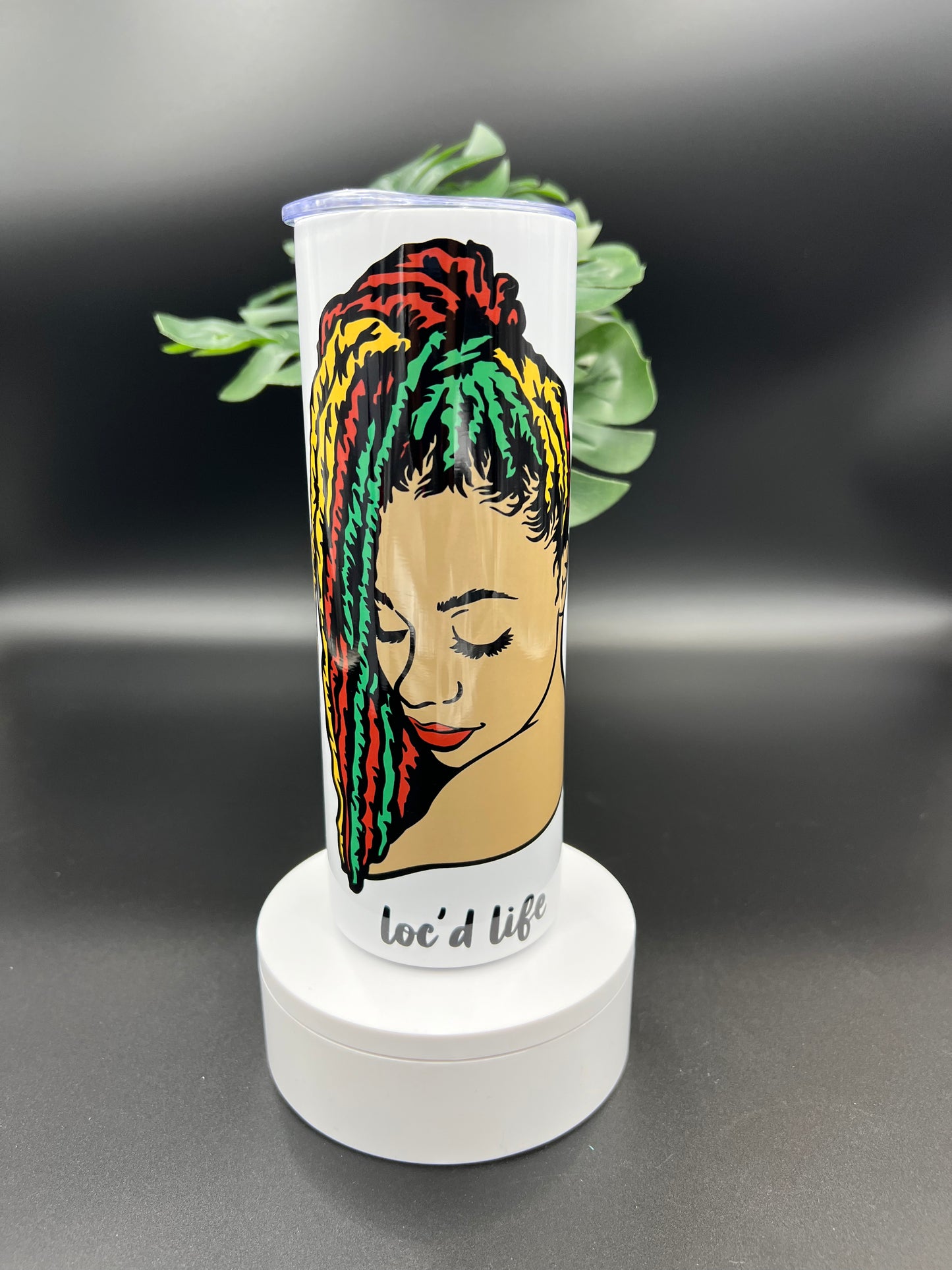 Loc'd Life 20 oz Skinny Tumbler