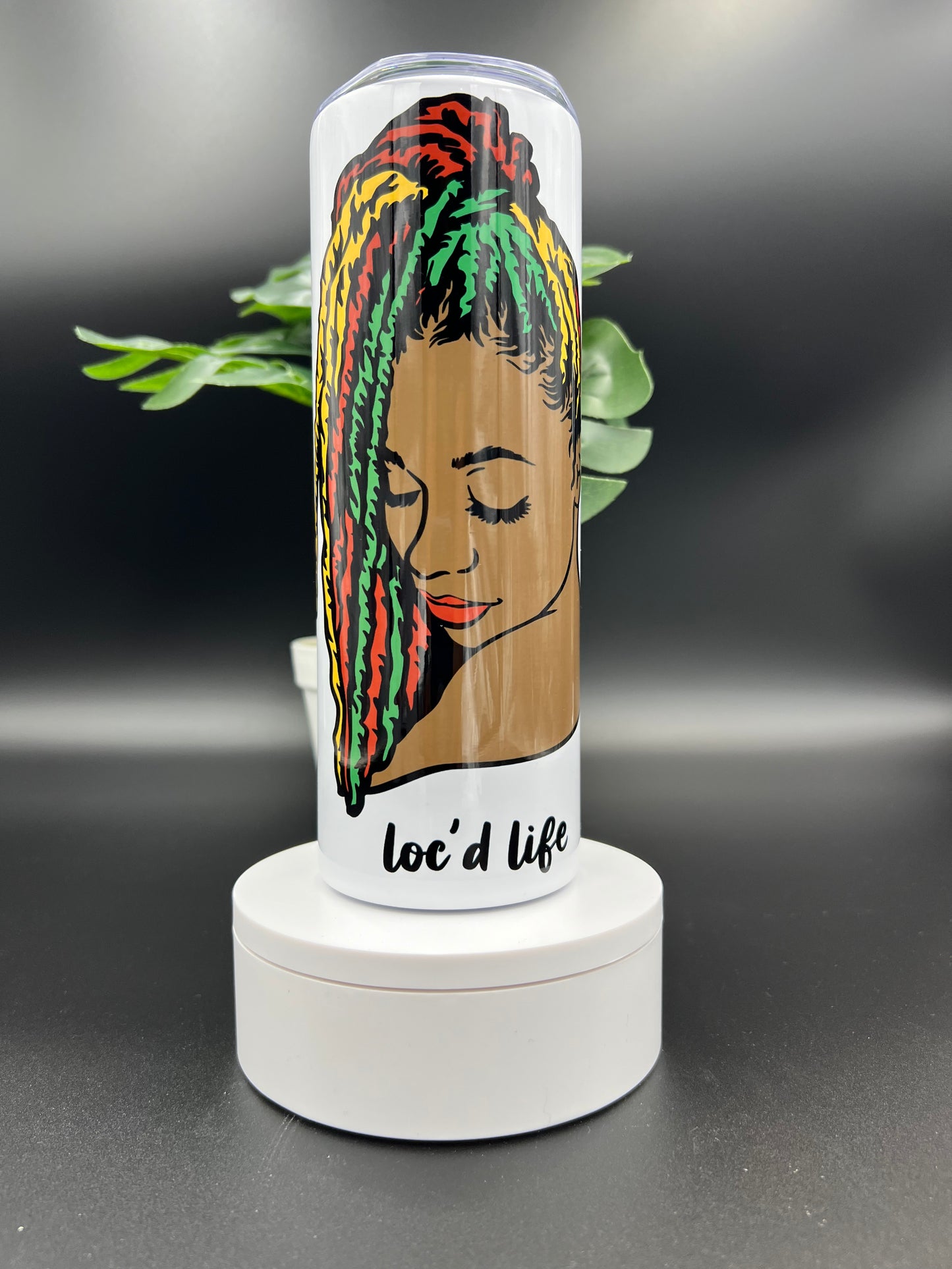 Loc'd Life 20 oz Skinny Tumbler