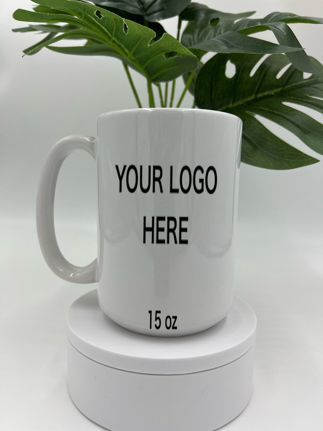 Custom 11 oz and 15 oz Porcelain Mug (Add your logo, business name, photo, etc.)